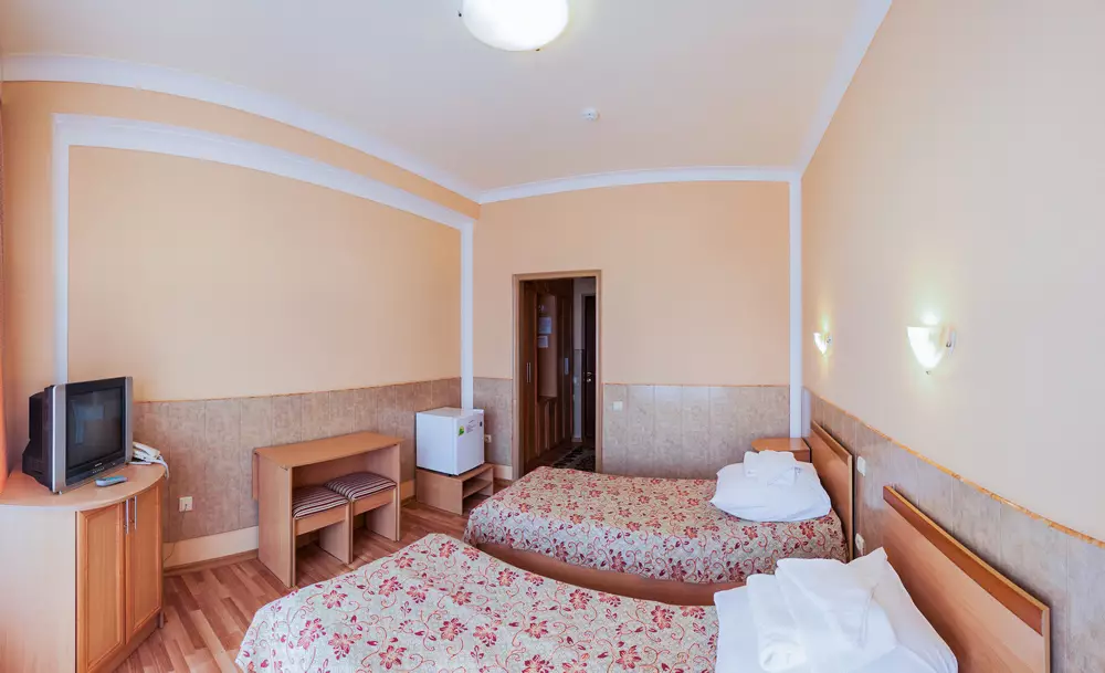 Номер 1 комнатный 2 местный стандарт в санатории Луч город Кисловодск - фотография